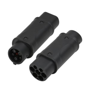 32A type2 to type1 EV charging adapter IEC62196 to SAE J1772